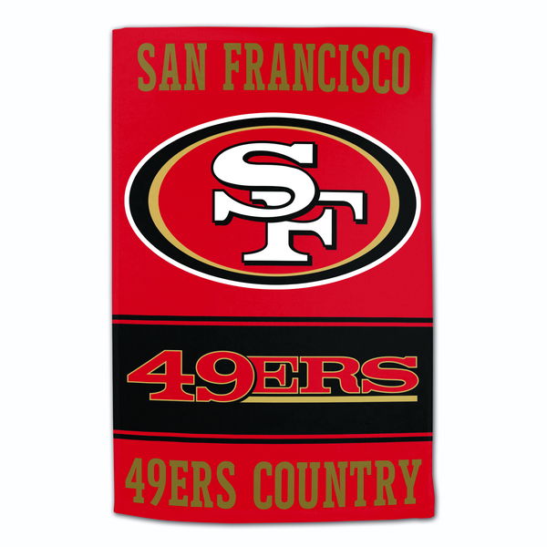 San Francisco 49ers NFL On Fire Towel