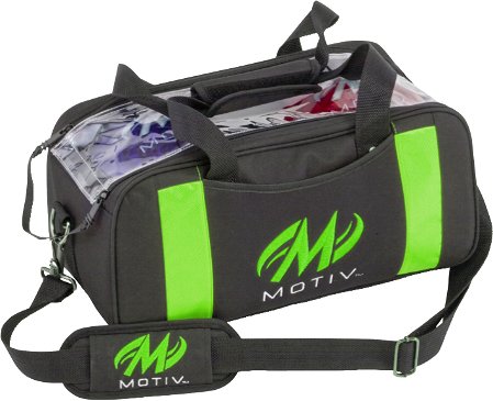 Motiv Clear View Double Tote Black/Green Main Image