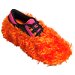Review the Brunswick Fun Shoe Covers Fuzzy Orange