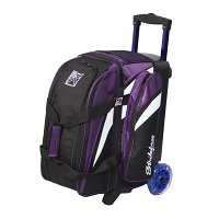 KR Strikeforce Cruiser Smooth Double Roller Purple/White/Black Bowling Bags