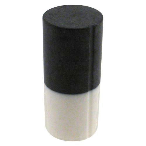 Turbo Duo-Color Urethane Thumb Solid Blk/Wht MAIN Image - Main Image