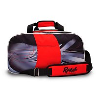Radical Dye-Sub Double Tote Black/Red Bowling Bags