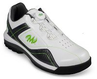 Motiv Mens Propel FT White/Carbon/Lime Right Hand Wide Width Bowling Shoes