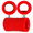 Trending Product : Ultimate Tour Lift Oval Sticky Finger Insert Red