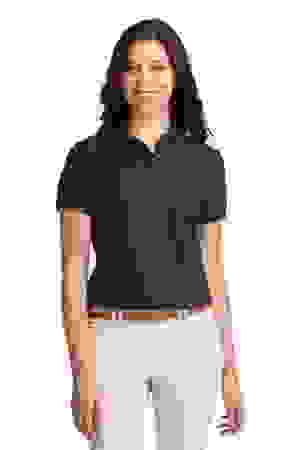 Port Authority Womens Silk Touch Polo Shirt Navy MAIN Image - Main Image