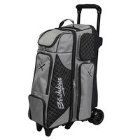 KR Strikeforce Royal Flush 4x4 Roller Silver/Black Bowling Bags