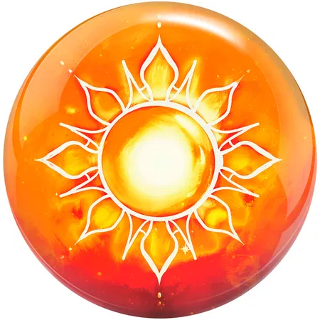 Brunswick Sun and Moon Viz-A-Ball Main Image