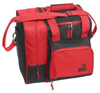 BSI Deluxe Single Tote Red Bowling Bags