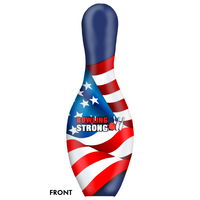OnTheBallBowling Bowling Strong Flag Pin MAIN Image
