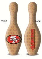 OnTheBallBowling NFL San Francisco 49ers Bowling Pin