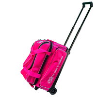 Vise 2 Ball Economy Roller Pink Bowling Bags