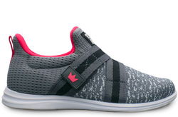 Brunswick Womens Versa Grey/Pink-ALMOST NEW Bowling Shoes