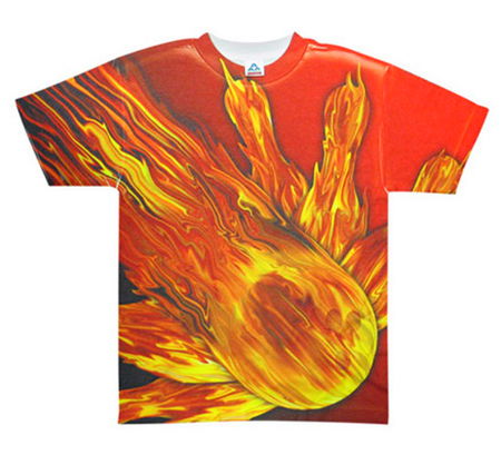 Bowling Flame T-Shirt Main Image