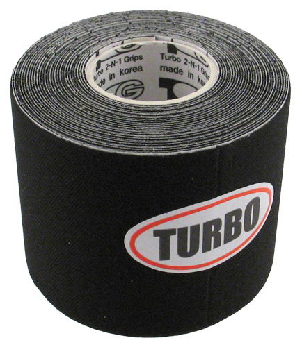 Turbo 2-N-1 Grips Black Patch Tape Roll MAIN Image - Main Image