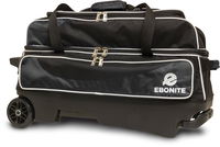 Ebonite Transport Triple Roller Black/White MAIN Image