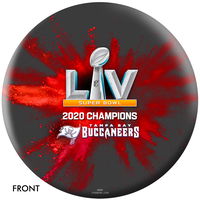 OnTheBallBowling Super Bowl 55 Champions Tampa Bay Buccaneers Ball MAIN Image