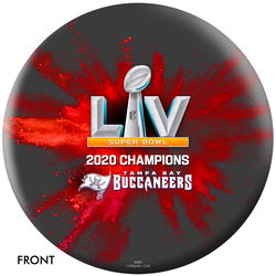 OnTheBallBowling Super Bowl 55 Champions Tampa Bay Buccaneers Ball Bowling Balls