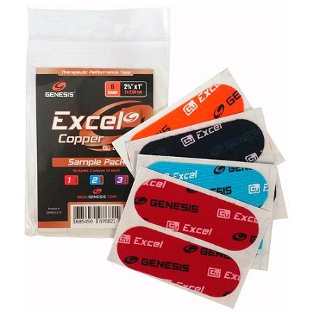 Excel Copper Performance Tape Sample Pack Main Image