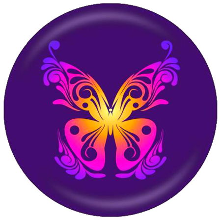 OnTheBallBowling Valentina Georgieva Design Butterfly Main Image