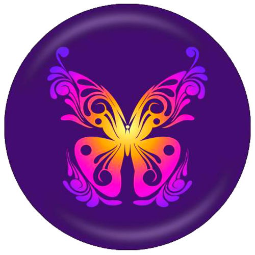 OnTheBallBowling Valentina Georgieva Design Butterfly MAIN Image - Main Image