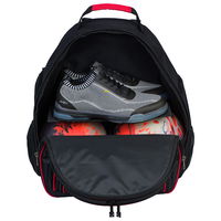 KR Strikeforce Royal Flush Deuce 2 Ball Backpack Black/Red ALT Image