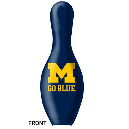 OnTheBallBowling Michigan Wolverines Bowling Pin Main Image