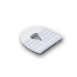 Top Accessories: 3G Heel Rippled White