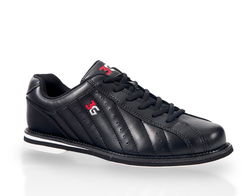 3G Kicks Unisex Black Wide Width-ALMOST NEW Bowling Shoes