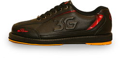 3G Mens Racer Black/Red Right Hand-ALMOST NEW Bowling Shoes