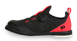 3G Mens Speed Dial+ Black/Red Right Hand Bowling Shoes