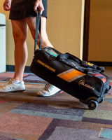 900Global 3 Ball Travel Tote Pro Black/Gold ALT Image