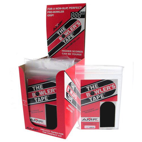 AMF Bowler's Tape 3/4" Black 30 Piece