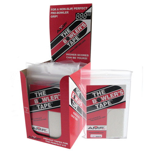 AMF White 1" Display Tape 30 Pc Box/12