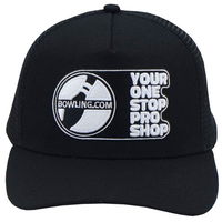 Bowling.com Hat Black/White MAIN Image