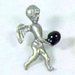 Review the Bowling Silver Angel Lapel Pin
