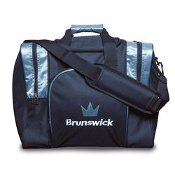 Brunswick Attack Single Tote Grey Bowling Bags