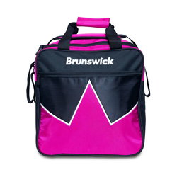 Brunswick Blast Single Tote Raspberry Bowling Bags