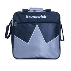Brunswick Blast Single Tote Silver Bowling Bags