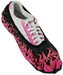 Review the Brunswick Blitz Shoe Covers Pink Flames