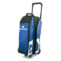 Brunswick Blitz Triple Roller Blue Bowling Bags