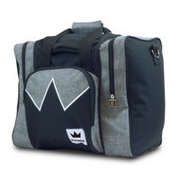 Brunswick Edge Single Tote Grey/Black MAIN Image