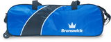 Customer Favorite Bag: Brunswick Edge Triple Rolling Tote Blue