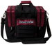 Review the Brunswick Flash Single Tote Black/Burgundy