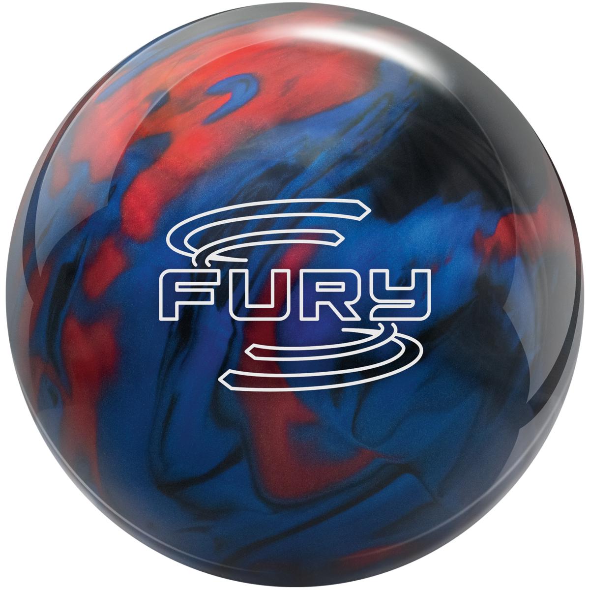 Brunswick Fury Red/Blue/Black Hybrid Bowling Balls + FREE SHIPPING
