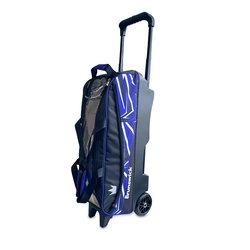 Brunswick Hybrid Triple Roller Black/Blue Bowling Bags