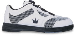 Brunswick Mens Fury White Right Hand Bowling Shoes