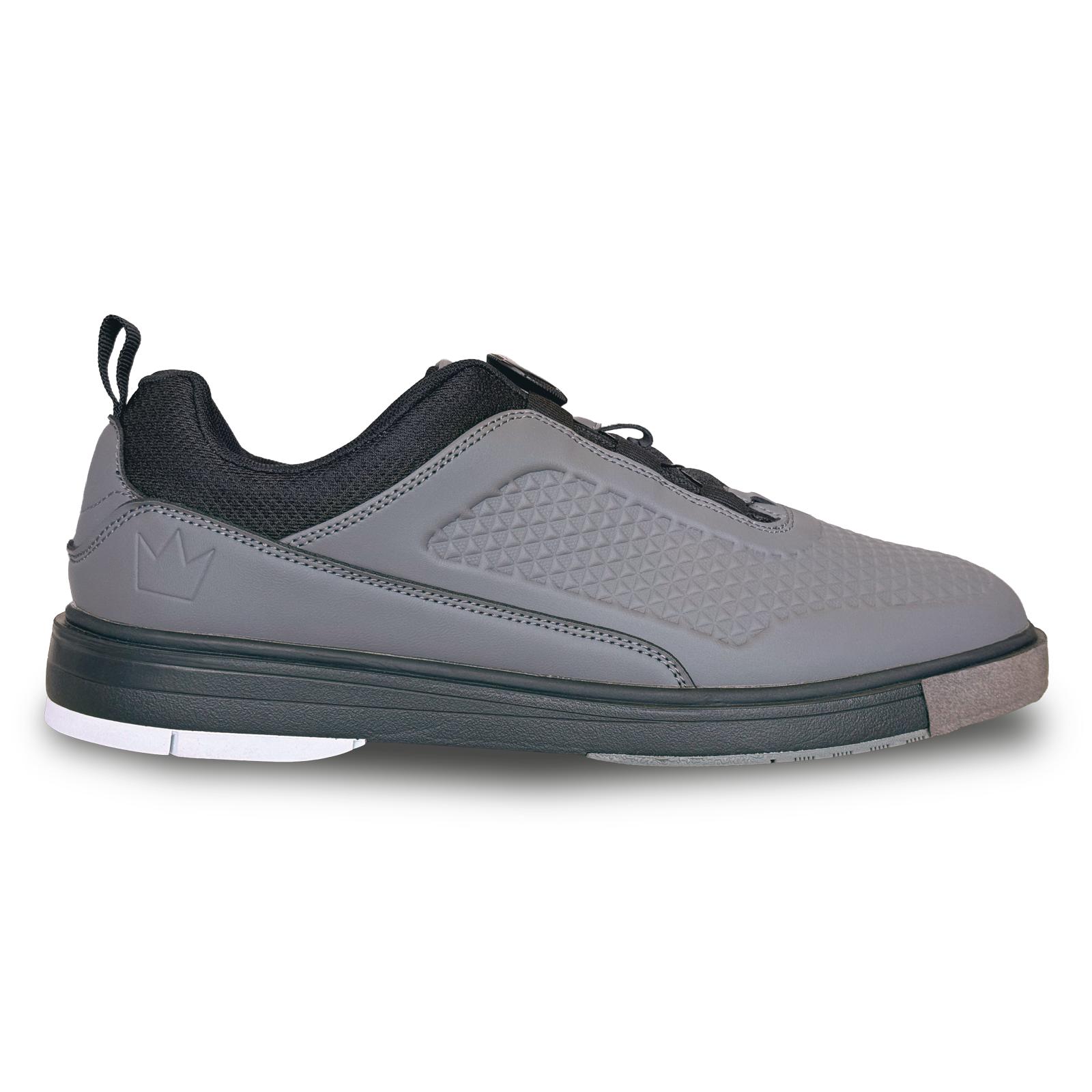 Brunswick Mens Fusion Graphite Right Hand Wide Width Bowling Shoes