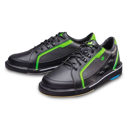 Brunswick Mens Punisher Right Hand Wide Width Black/Neon Green