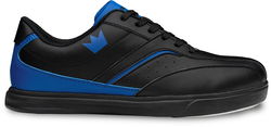 Brunswick Mens Vapor Black/Royal Bowling Shoes