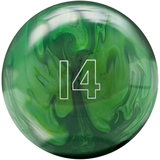 PopularUrethane Pearl Coverstock Balls: Brunswick MyBall House Ball 14# Drilled/Undrilled